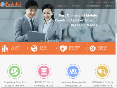 iPanelonline website screenshot
