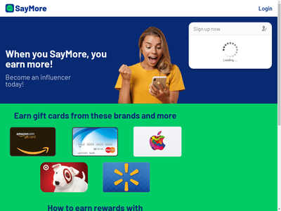 SayMore website screenshot