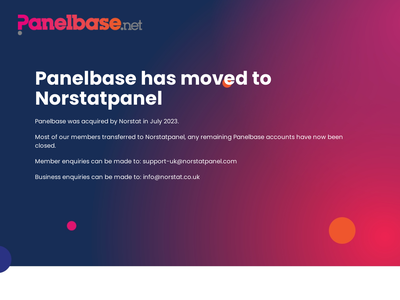 panelbase website screenshot